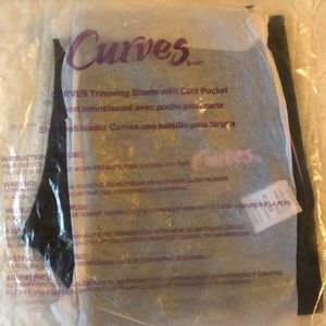 Curves Trimming Shorts with card pocket